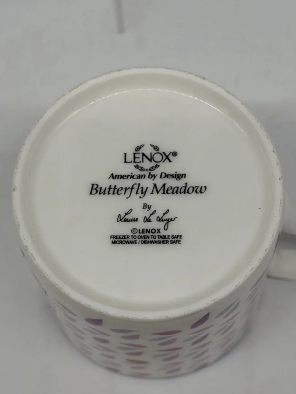 Lenox Butterfly Meadow Louisa Le Luyer “There’s Always A Way” Coffee Tea Mug